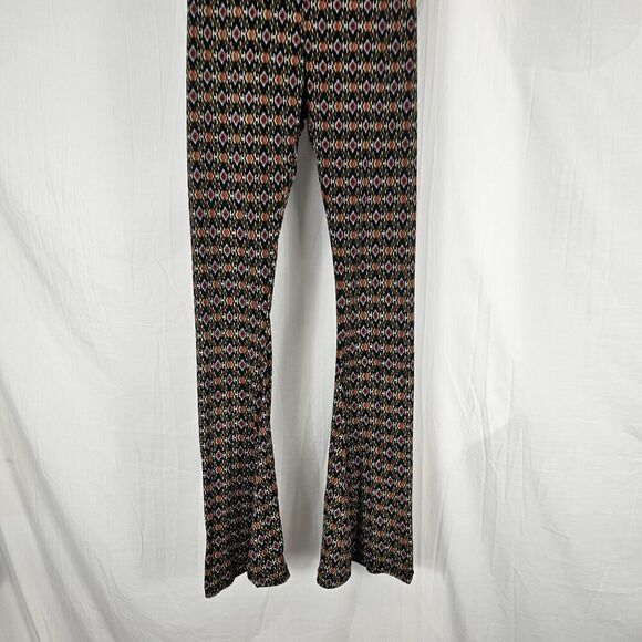 Show Me Your Mumu Women's Size Small Boho Bam Bam Bells Printed Black Multi - Picture 2 of 8